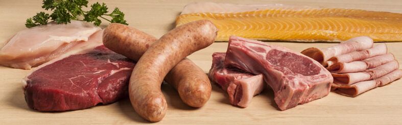 Ja Jums ir cistīts, daži gaļas un zivju veidi ir jāizslēdz no uztura.